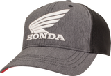 HONDA APPAREL Honda Utility Hat - Gray/Black/Red NP21A-H1829