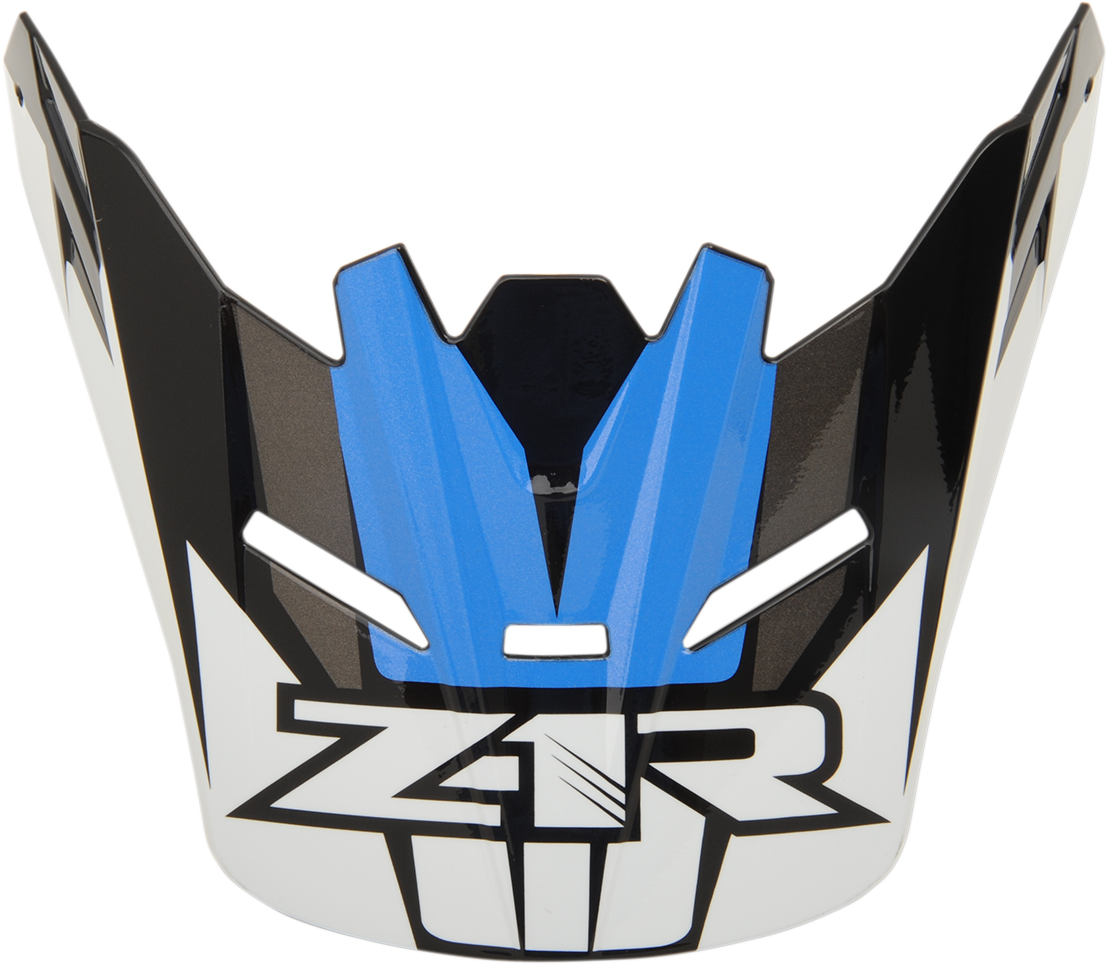 Z1R Youth Rise Visor Kit - Ascend - Blue 0133-1055