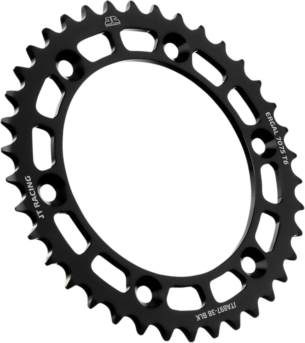 JT SPROCKETS Rear Sprocket - Black - 38-Tooth JTA897.38BLK