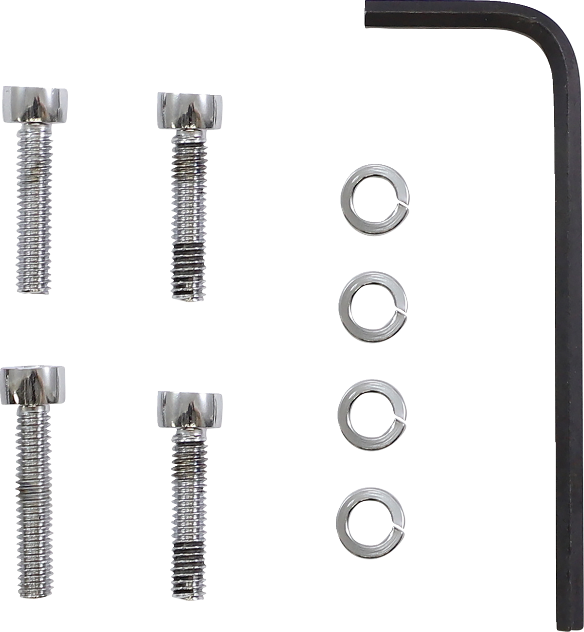 GARDNER-WESTCOTT Bolt Kit - CV Carburetor Top - Chrome P-61-37