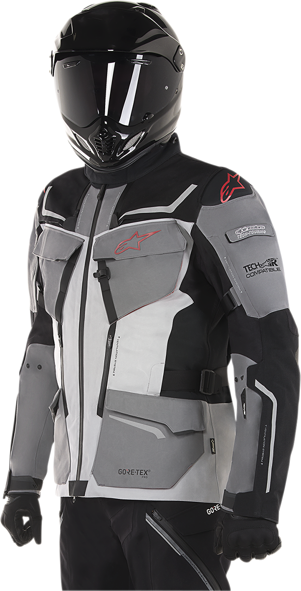 ALPINESTARS Revenant Jacket - Black/Gray/Red - Small 3603518-1193-S