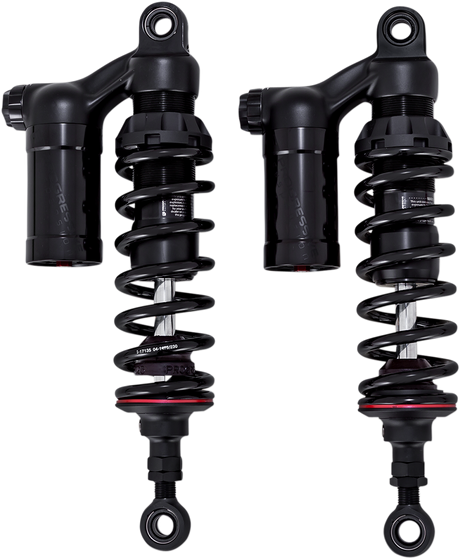 PROGRESSIVE SUSPENSION 990 Series Piggyback Shocks - Black - 13.5" 990-1011