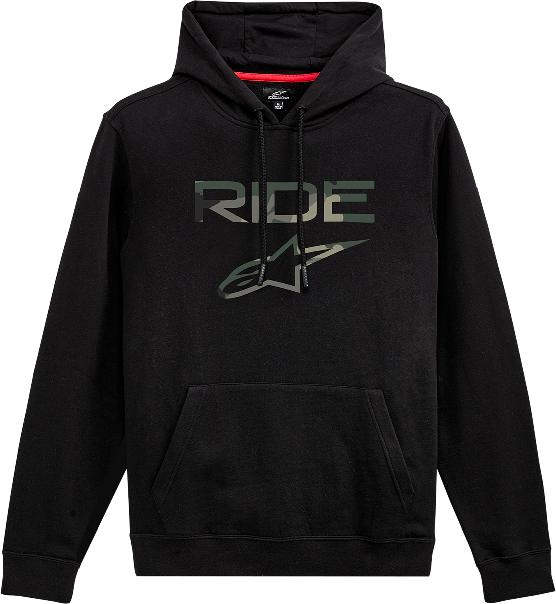 ALPINESTARS Ride 2.0 Camo Hoodie - Black - 2XL 1212-5190010-2X