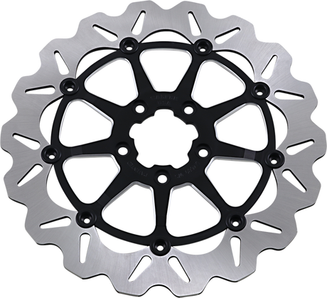 GALFER Wave Rotor Contrast Cut 12.5" ACT BLKMACHINED CARRIER DF680CWS-C