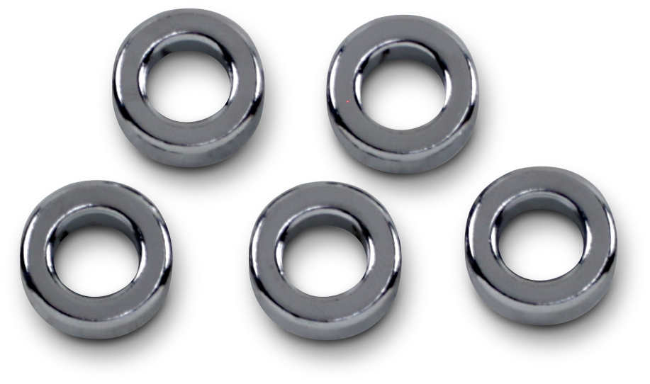 DRAG SPECIALTIES Spacer - Chrome - 5/16" x 5/8" x 1/4" MPB508