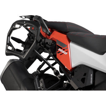 SW-MOTECH TRAX ADV Aluminum Case System - Black - Suzuki V-Strom 1050 '20-'24 KFT.05.936.70000/B