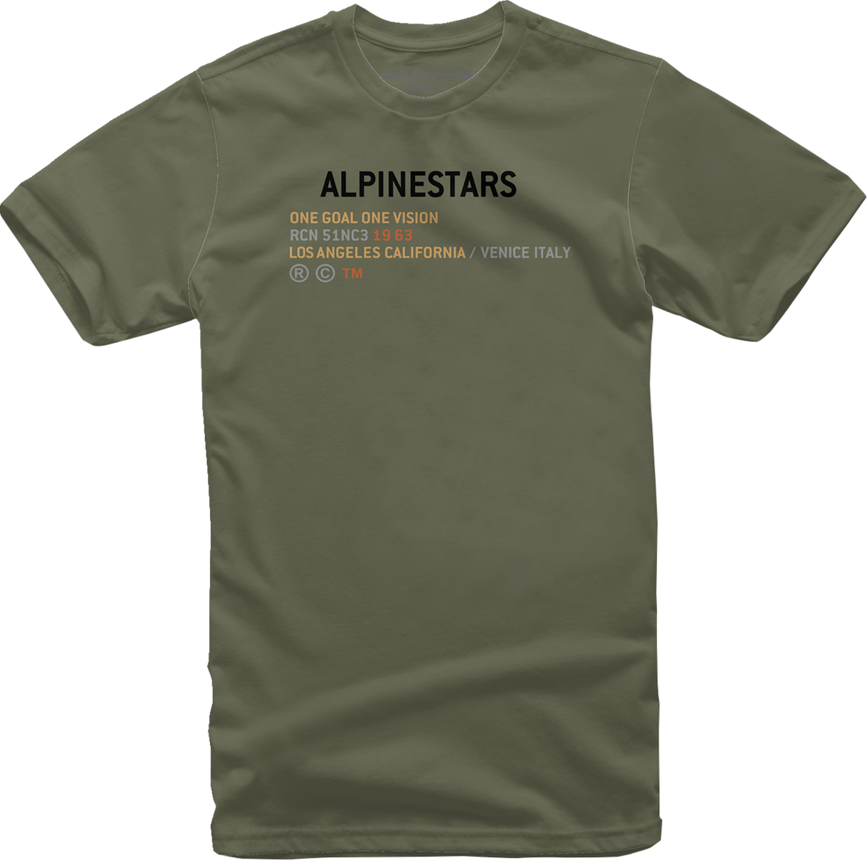 ALPINESTARS Quest T-Shirt - Military - Large 1212-72002690-L