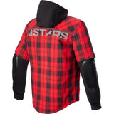 ALPINESTARS MSE Tartan Jacket - Red/Black - 4XL 4300424-3136-4X