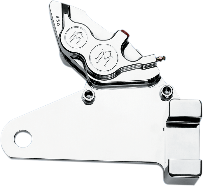 PERFORMANCE MACHINE (PM) Caliper - Rear - Chrome - 84-99 FLH 1277-0073-CH