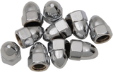 DRAG SPECIALTIES Nut - Acorn - Chrome - 3/8"-24 MPB108