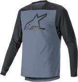 ALPINESTARS Drop 6.0 V2 Long-Sleeve Jersey - Black/Gray - Medium 1766422-9291-MD