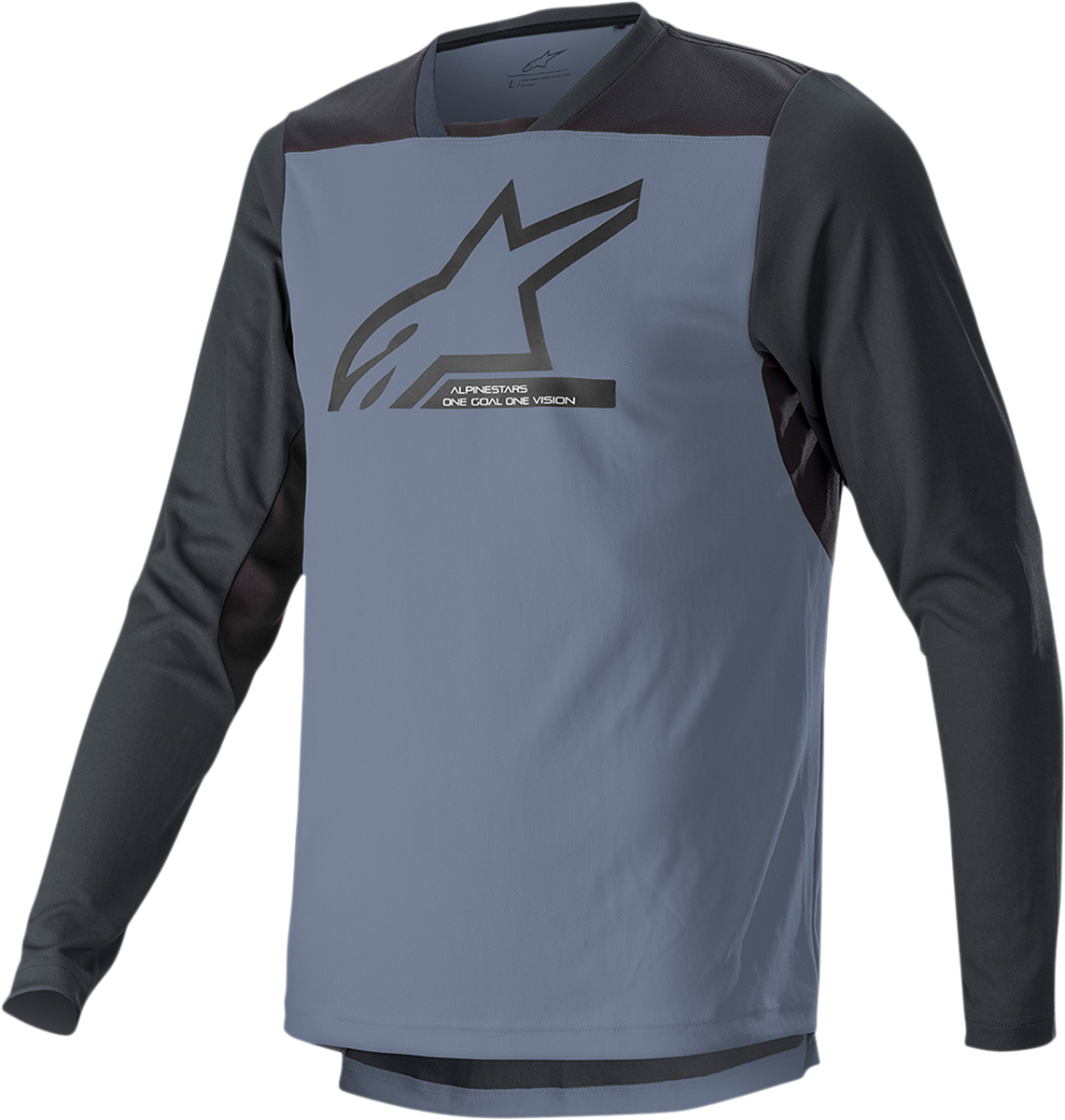 ALPINESTARS Drop 6.0 V2 Long-Sleeve Jersey - Black/Gray - XL 1766422-9291-XL