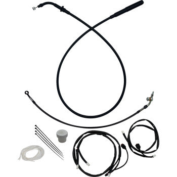 FAT BAGGERS EZ Installation Kit - +8" - FLTR, FLTRSE - Black  149918-B