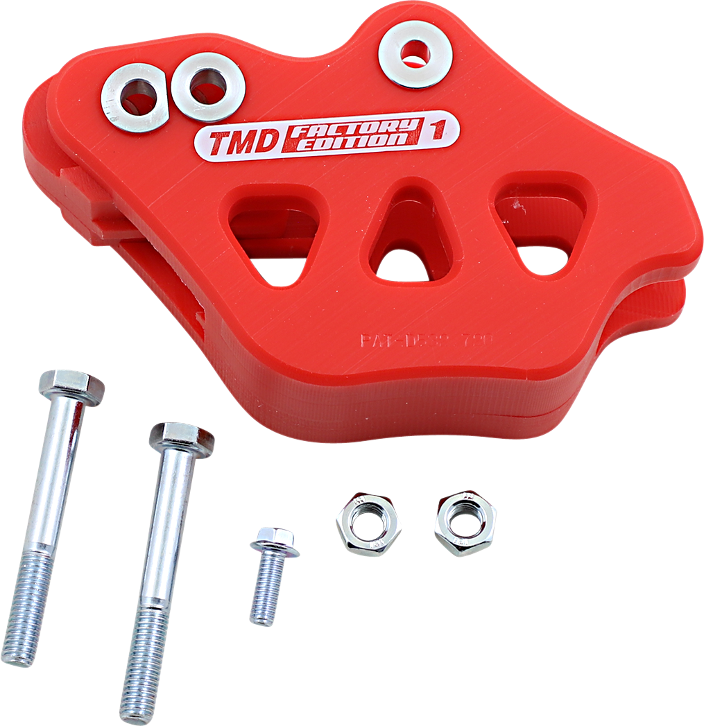 T.M. DESIGNWORKS Chain Guide - Husky - Red RCG-HUQ-RD