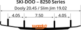 WOODY'S Dooly Runners - 4" - 90 DS4-8250