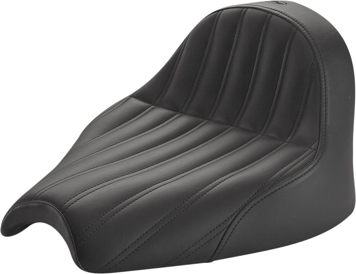 SADDLEMEN Knuckle Solo Seat - Black - Chief 2022  I21-04-0023