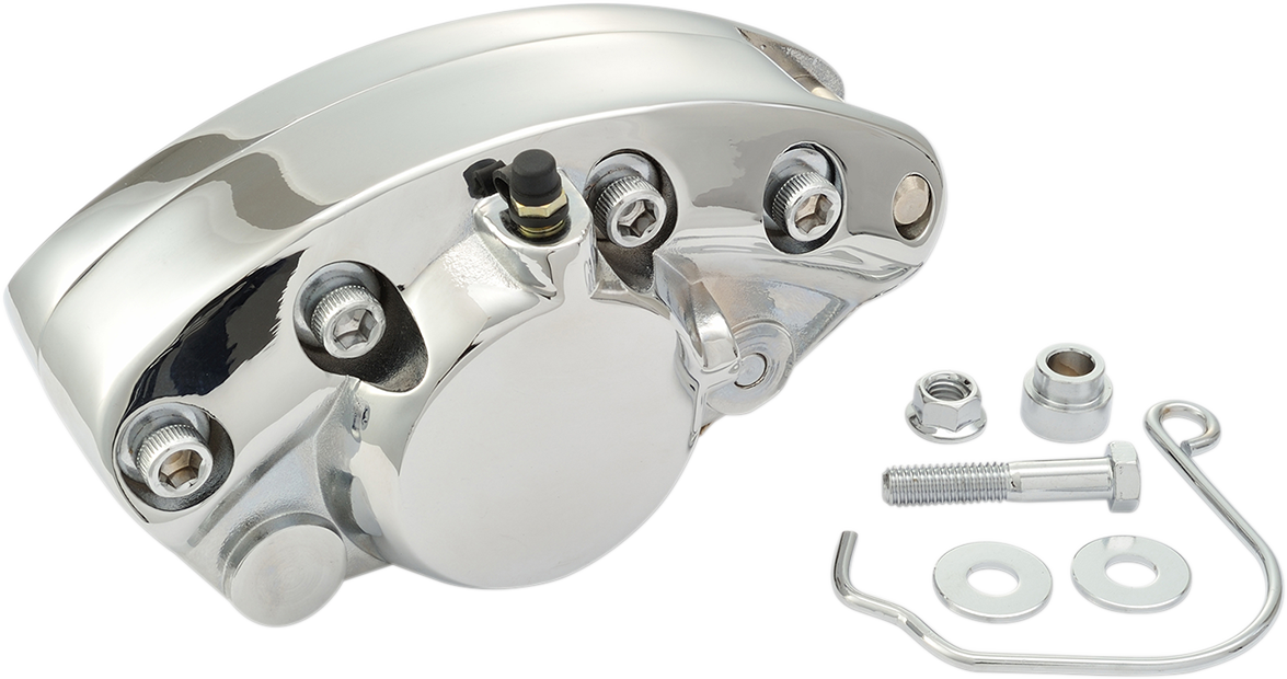 DRAG SPECIALTIES Front Caliper - Chrome - FLH 82689