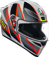 AGV K1 S Helmet - Blipper - Gray/Red - Medium 2118394003030M