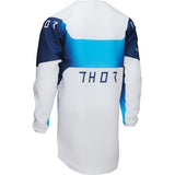 THOR Youth LAUNCHMODE Storm Jersey - White - Medium  2912-2569