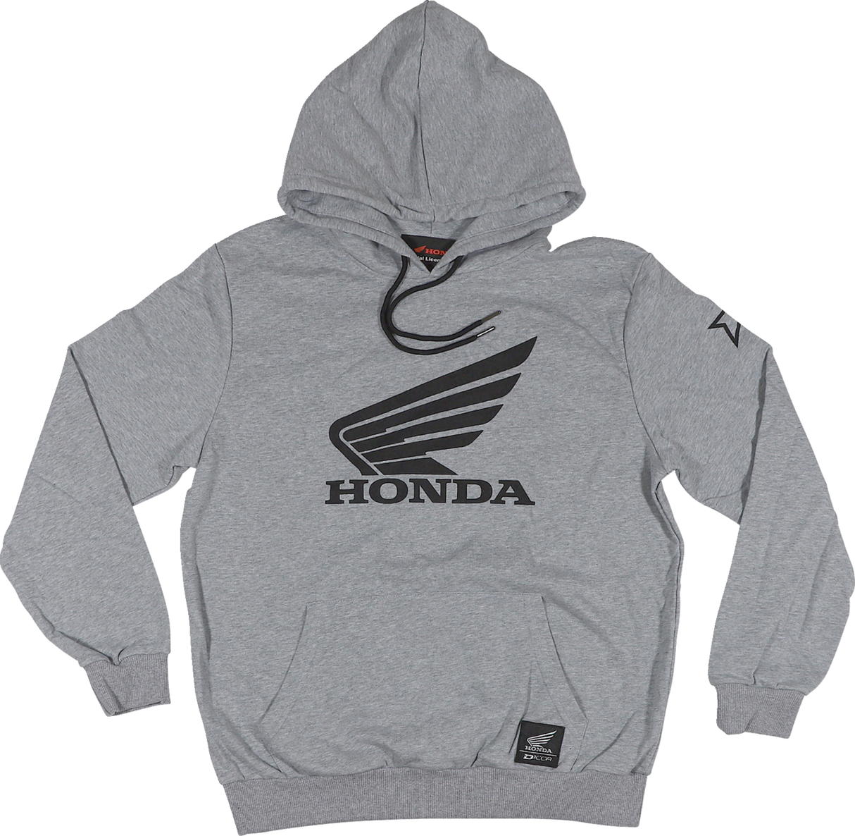 D'COR VISUALS Honda Wing Sweatshirt - Gray - XL 85-204-4