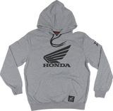 D'COR VISUALS Honda Wing Sweatshirt - Gray - XL 85-204-4