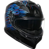 AGV K7 Helmet - Genisys - Black/Blue/Gray - XL 0101-18002