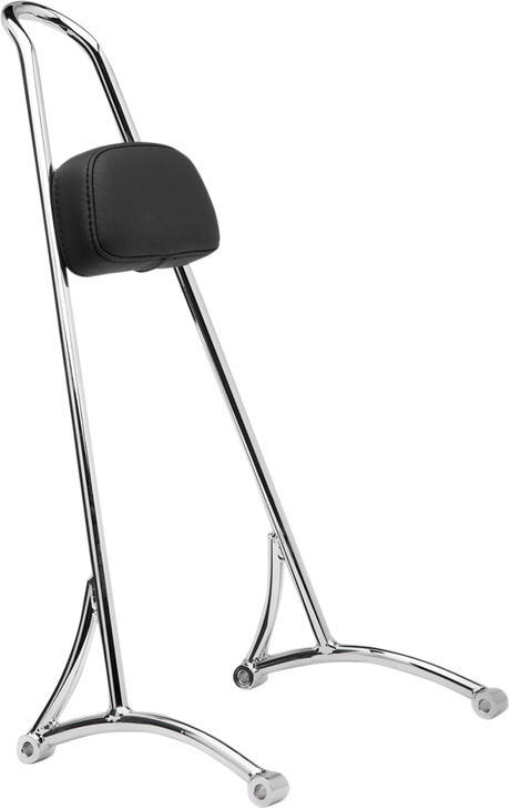 BURLY BRAND Tall Sissy Bar - Chrome B13-1501C