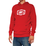 100% Icon Pullover Hoodie - Red - 2XL 20029-00014