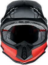 Z1R Youth F.I. Helmet - Fractal - MIPS - Matte Black/Red - Medium 0111-1518