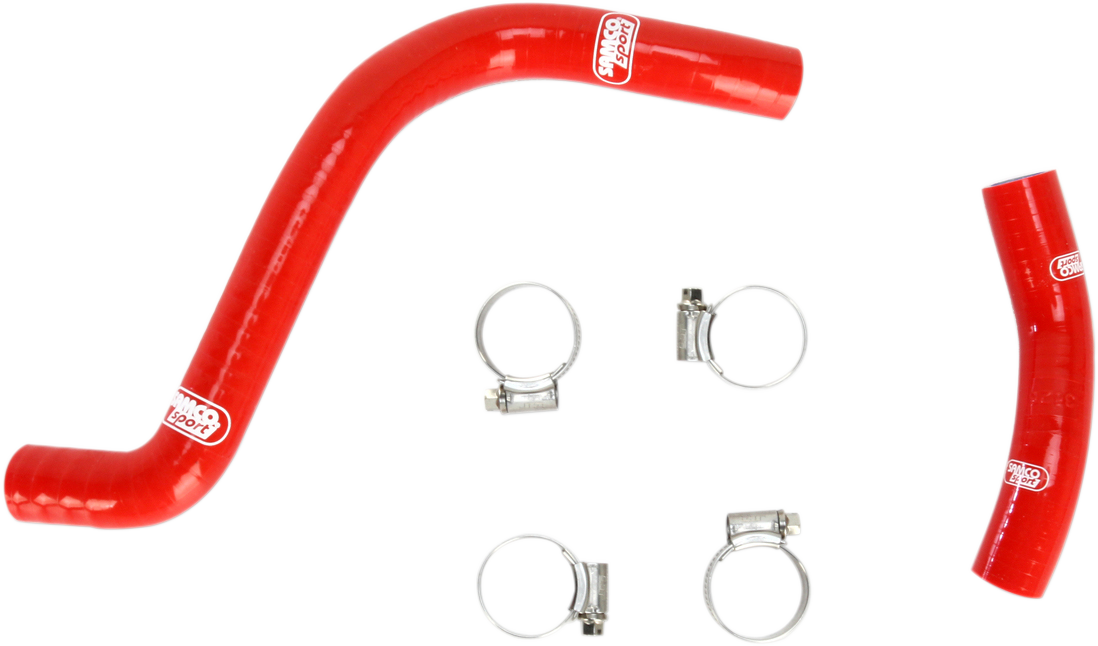 MOOSE RACING Race Fit Radiator Hose Kit - Red - Honda MBU-HON-69-RD