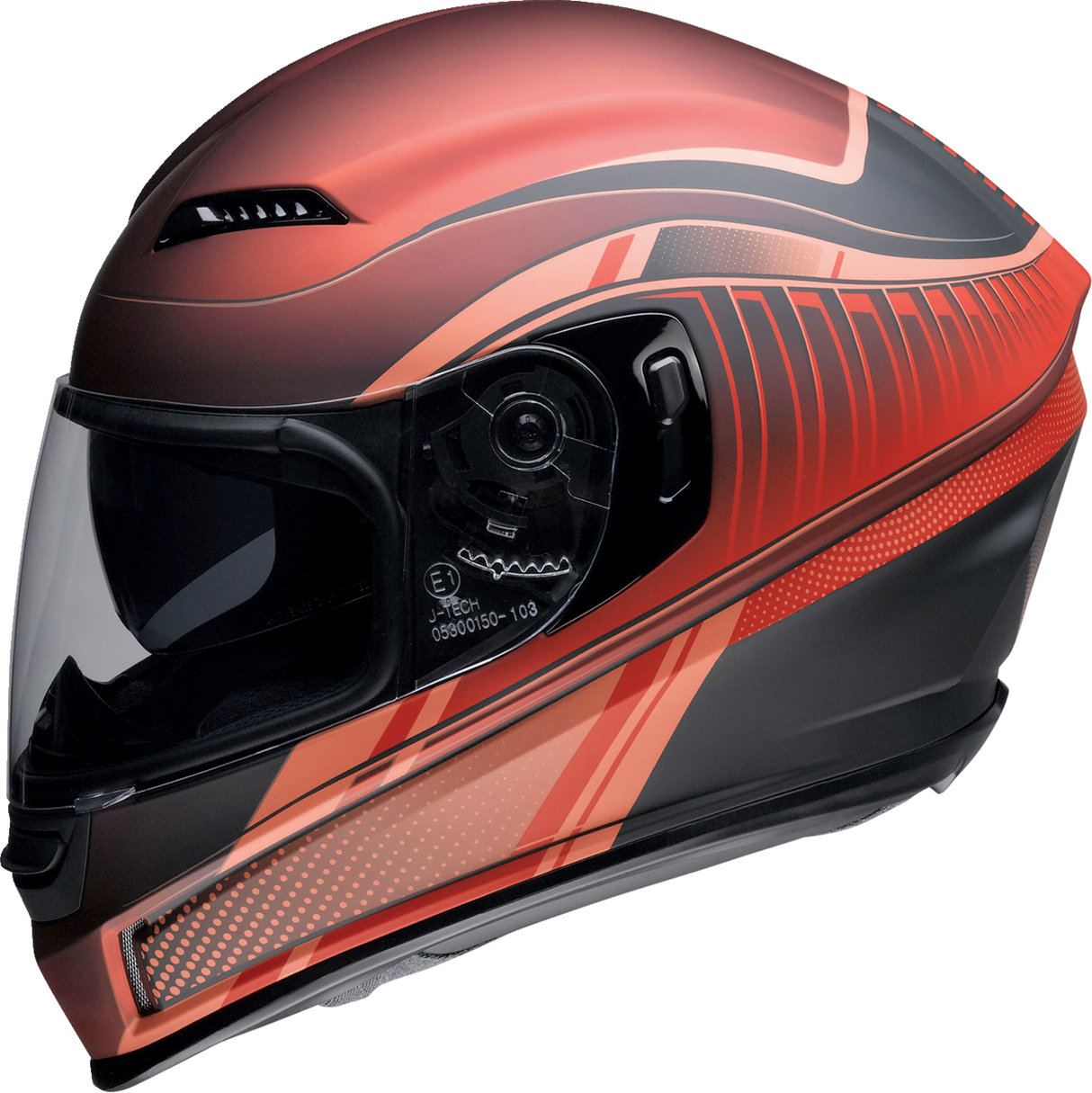 Z1R Jackal Helmet - Dark Matter - Red - Small 0101-14849