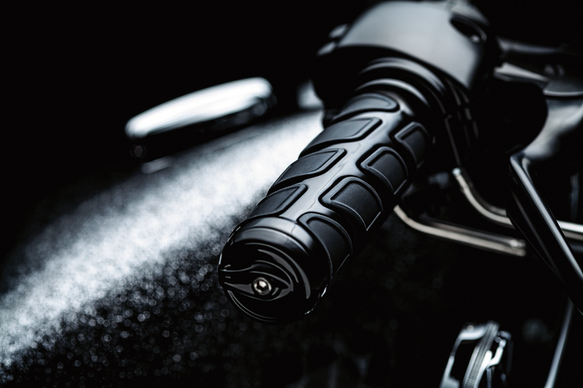 KURYAKYN Grips - Kinetic™ - Gloss Black 6351