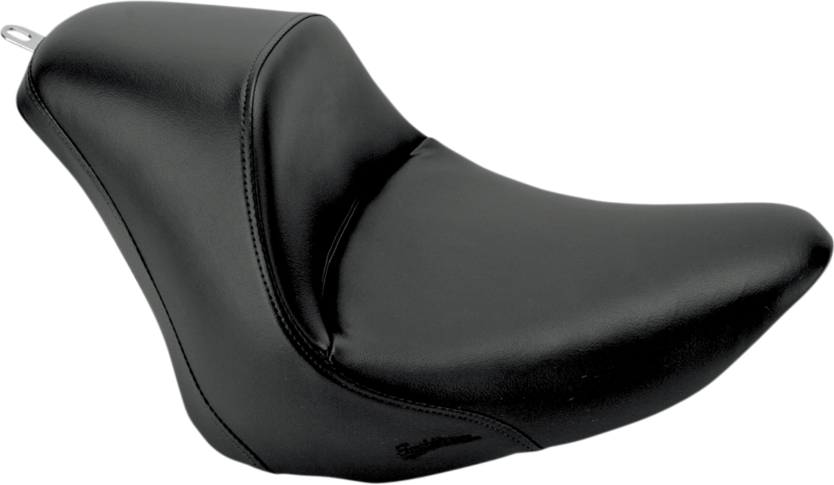 SADDLEMEN Heels Down Solo Seat - Without Backrest - Plain - Black - FB 806-12-0021