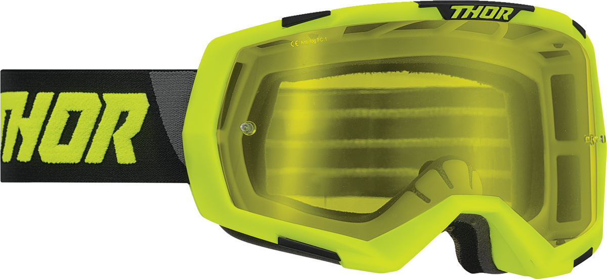 THOR Regiment Goggles - Acid/Black - Yellow 2601-2798