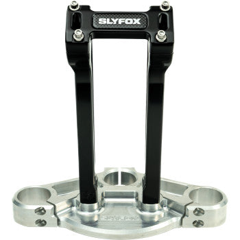 SLYFOX Handlebar Riser Kit - Pullback - 1" Clamping - 10" Rise - Black SF-1002-10-B