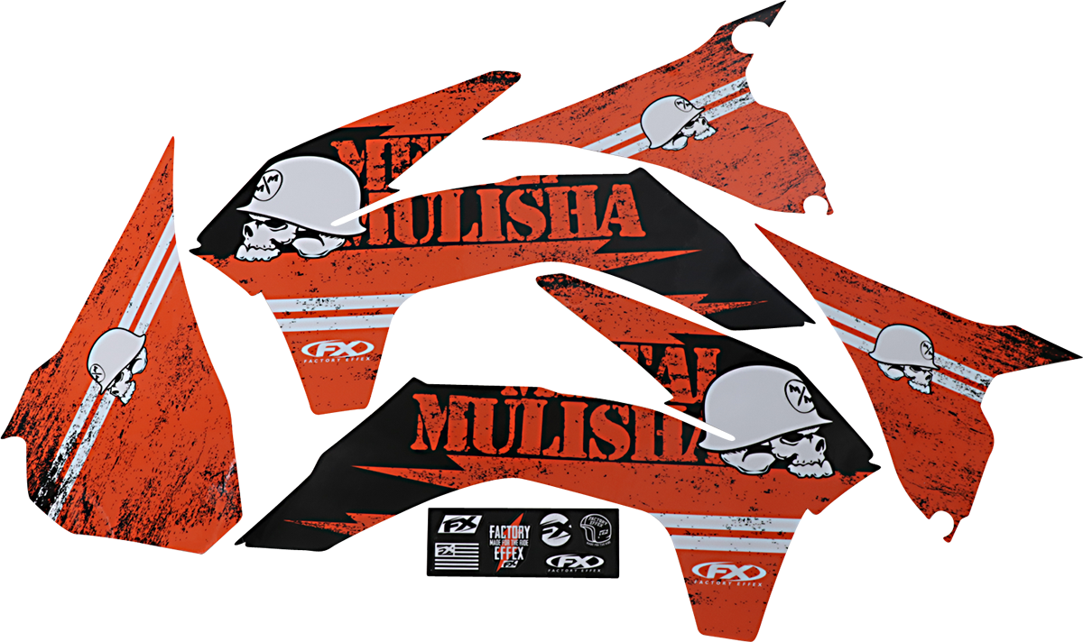 FACTORY EFFEX Metal Mulisha Graphic Kit - KTM 23-11528