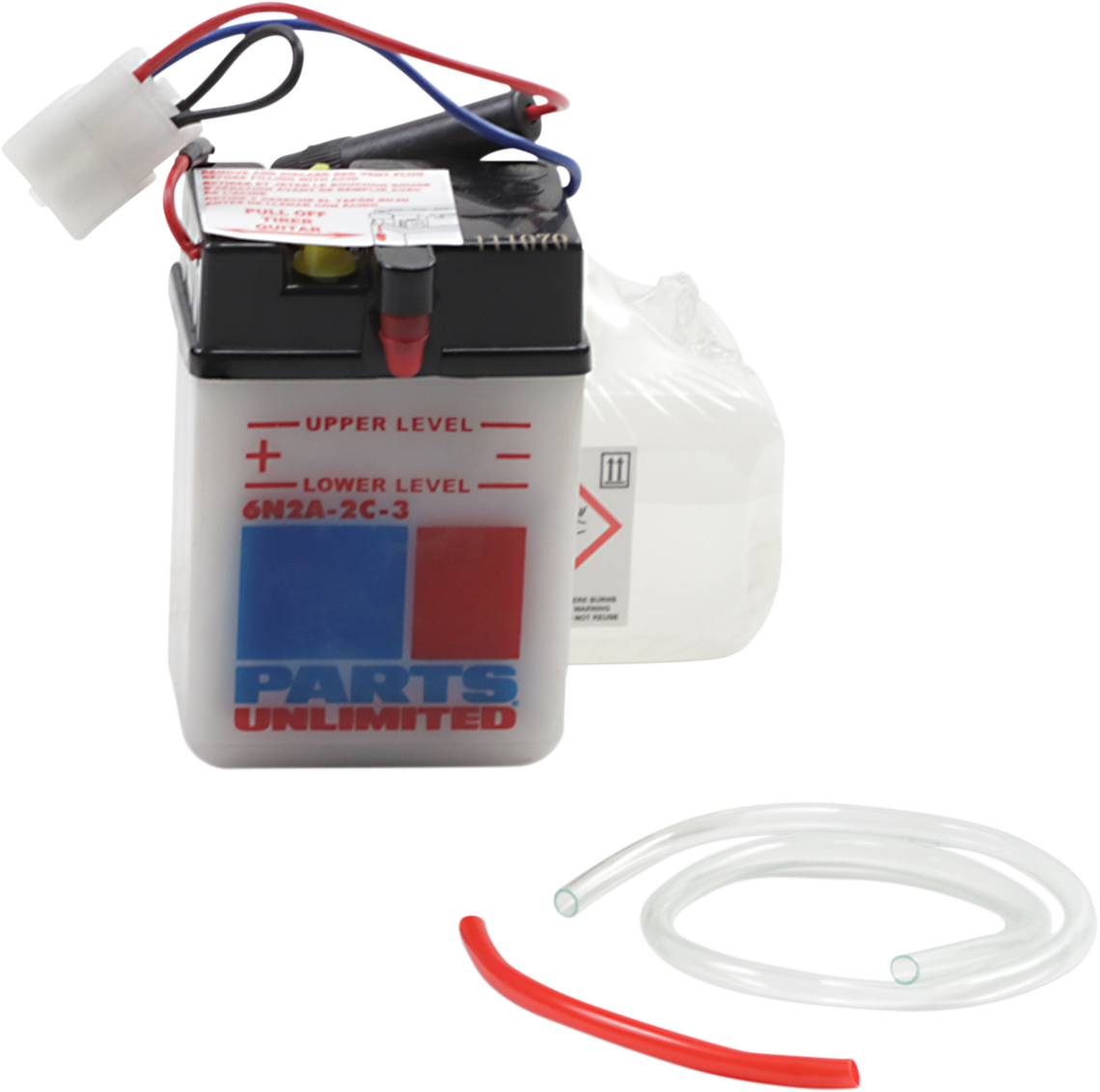 Parts Unlimited Battery - 6n2a-2c-3 6n2a-2c-3-Fp