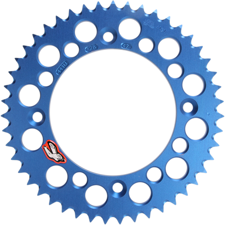 RENTHAL Sprocket - Blue - 47 Tooth 441U-428-47GPBU