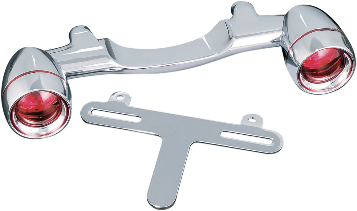 KURYAKYN Bullet Light Rear Turn Signal Bars - Chrome 2098