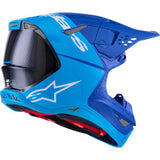 ALPINESTARS Supertech M10 Helmet - Flood - MIPS® - Blue/Black Carbon - 2XL 8301023-7282-XXL