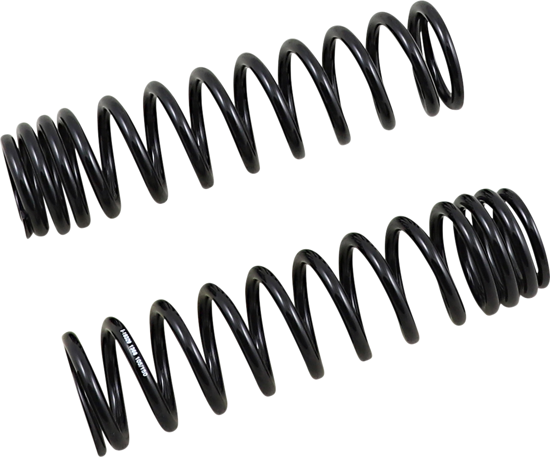 PROGRESSIVE SUSPENSION Shock Springs - 12-Series - Black - 105-150 lb/in 03-1368B