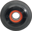 Parts Unlimited Idler Wheel With 6202-2rs Bearing - Black - 2.75" Od X 0.625" Id R2750b-2 001b