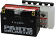 Parts Unlimited Agm Battery - Yt9b-Bs Ct9b-Bs