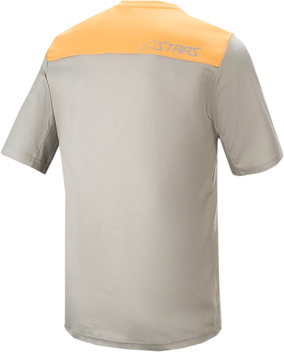 ALPINESTARS Drop 4.0 Jersey - Short-Sleeve - Gray/Orange - Large 1766220-6004-LG