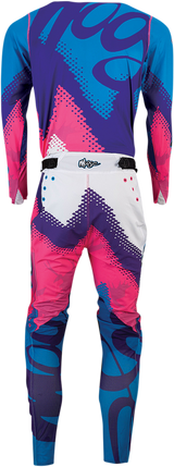 MOOSE RACING Agroid Jersey - Pink/Blue/Purple - Large 2910-6382