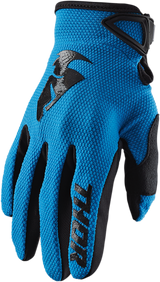 THOR Sector Gloves - Blue/Black - Medium 3330-5861