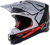 ALPINESTARS Supertech M8 Helmet - Factory - Black/White/Red - Small 8302922-1233-SM