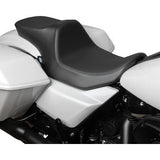 DRAG SPECIALTIES Predator III 2-Up Seat - Smooth - Solar Leather - FLT/FLH '23-'24 0801-1934