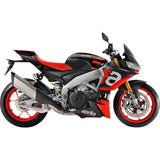 STOMPGRIP Traction Pad Tank Grips - Volcano - Black - Aprilia 55-10-0180B