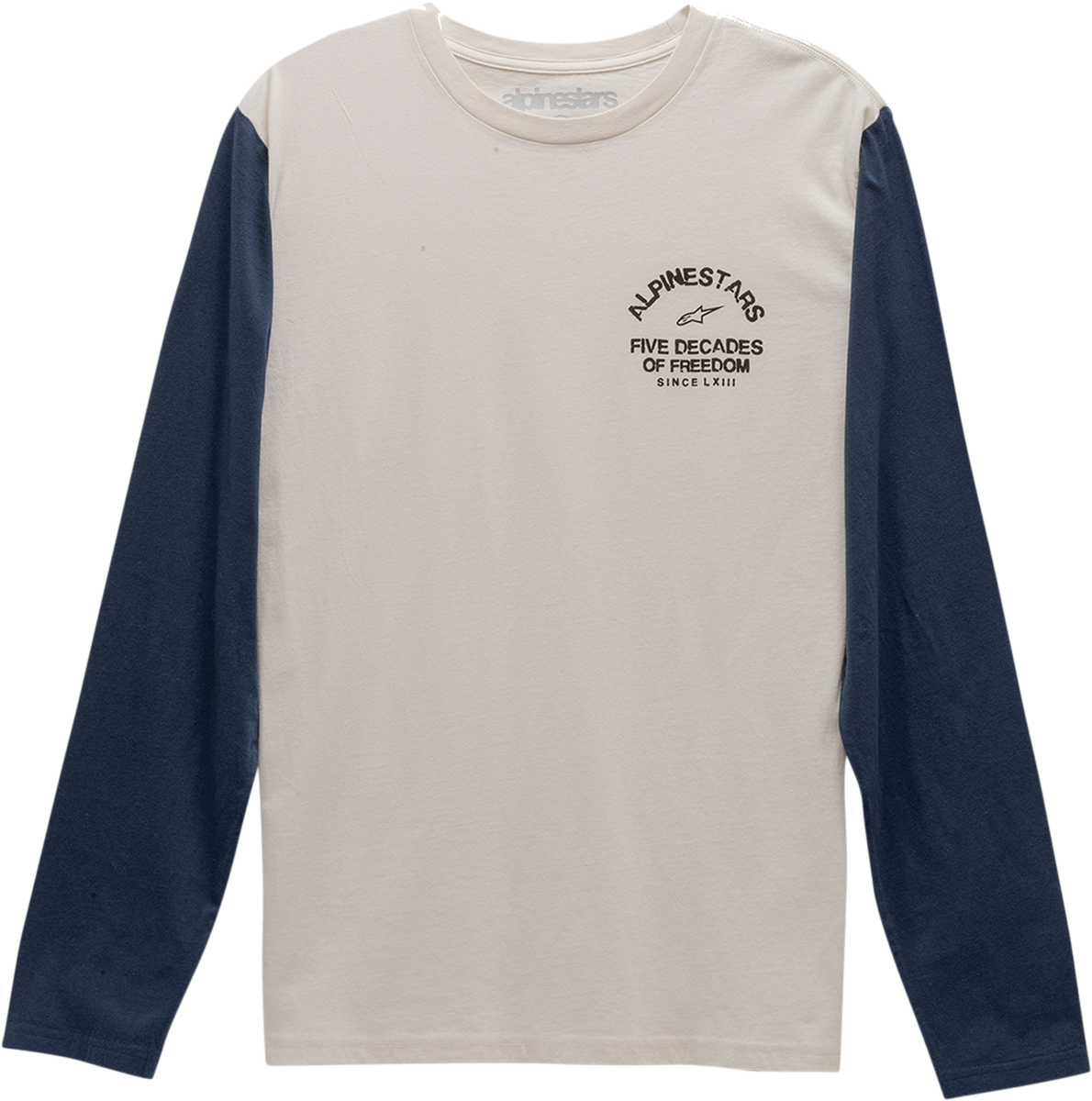 ALPINESTARS Decades Long-Sleeve T-Shirt - Natural - 2XL 121174009912X